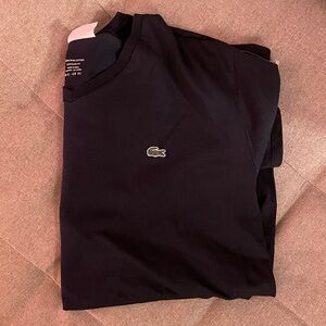 Lacoste V Collar Longsleeve Tee XL